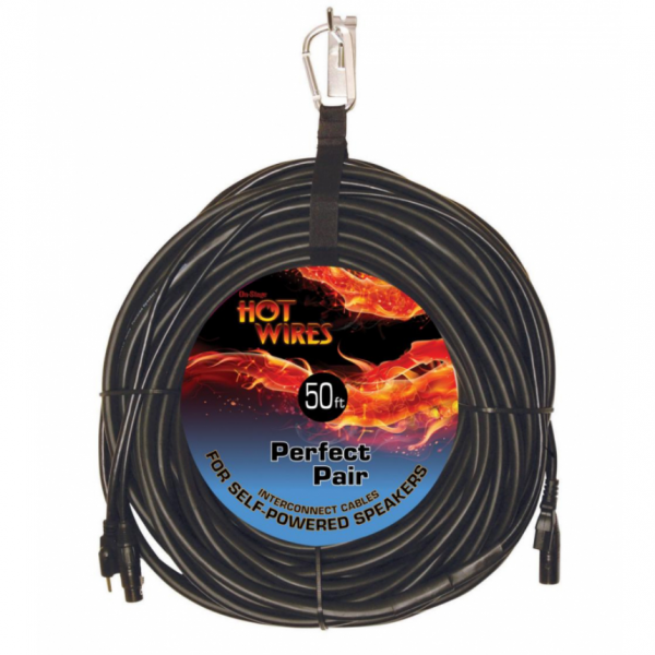 On Stage Perfect Pair Powered Speaker Cable Assembly (50')