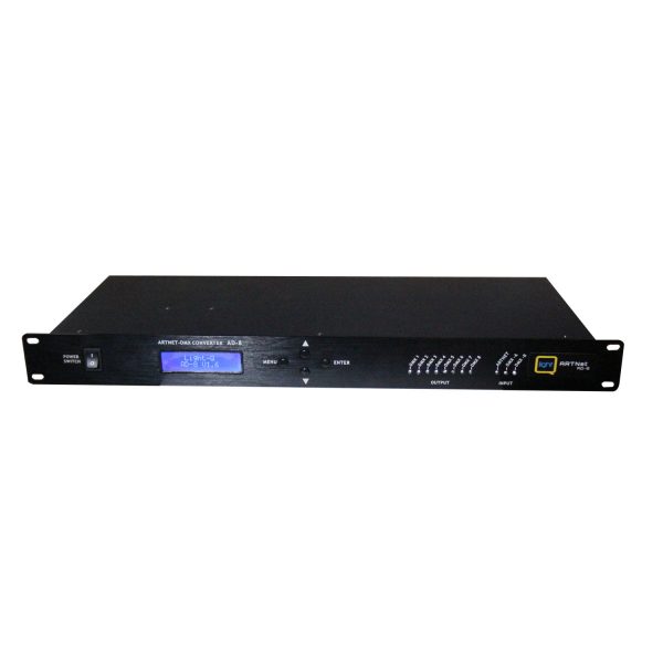 Light Q AD8 Art-Net Interface for Output of 8 universes on XLR
